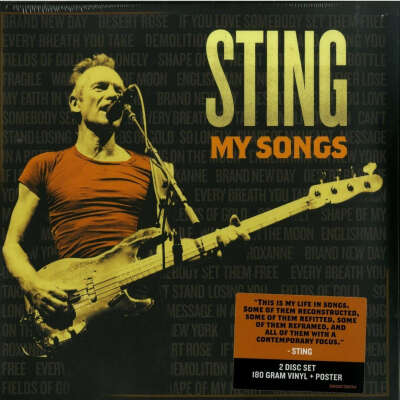 STING - My Songs (2LP) виниловая пластинка