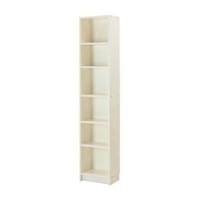 БИЛЛИ Стеллаж - белый, 40x28x202 см - IKEA