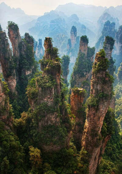 Чжанцзяцзе. Горы Аватара (Улинъюань), China