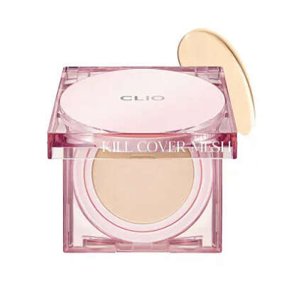 CLIO KILL COVER MESH GLOW CUSHION (Spf 50+) 2 LINGERIE - Тональный кушон с сатиновым финишем