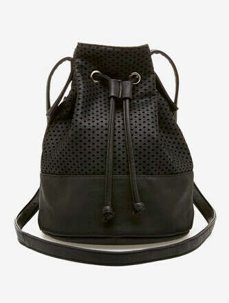 PERFORATED BUCKET BAG