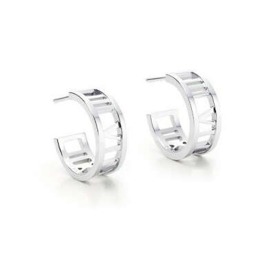 Серьги Tiffany & Co Atlas hoop Ear Rings [0224]