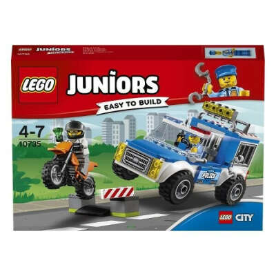 Lego juniors Погоня на полицейском грузовике