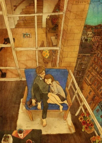 Жить с любимым человеком