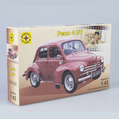 Renault 4 CV сборная модель 1:43
