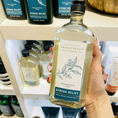 Гель для душа Bath & Body Works  Aromatherapy Stress Relief Eucalyptus Tea