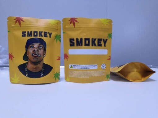 Smokey Stand Up Mylar Pouch