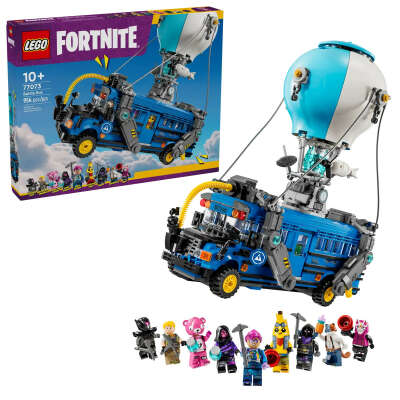 The LEGO® Fortnite Battle Bus