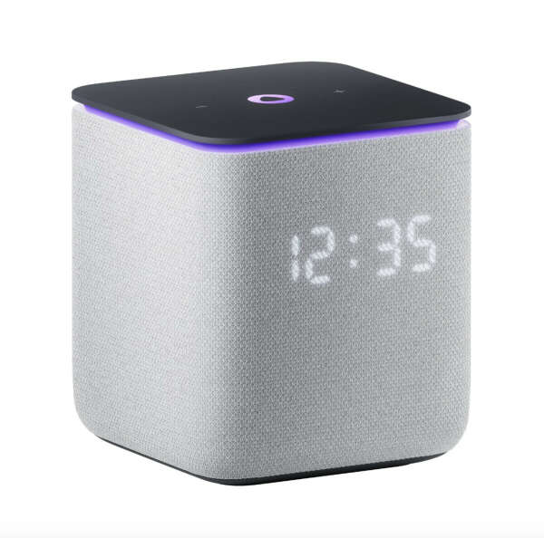 Умная колонка Яндекс Станция Миди с Алисой, серый, с Zigbee, 24Вт