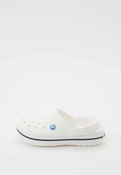 Сабо Crocs, цвет: белый, RTLACV992701 — купить в интернет-магазине Lamoda