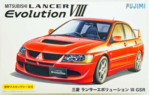 Fujimi Mitsubishi Lancer Evolution VIII Gsr 1/24