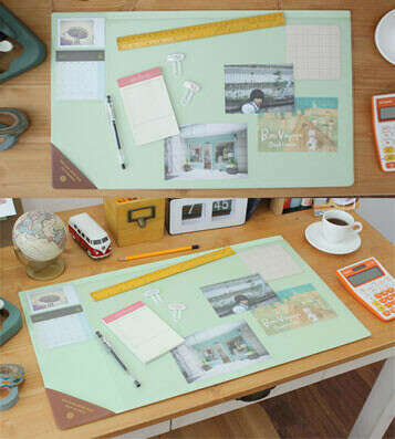 Планшет для рабочего места Vintage Desk - Green
