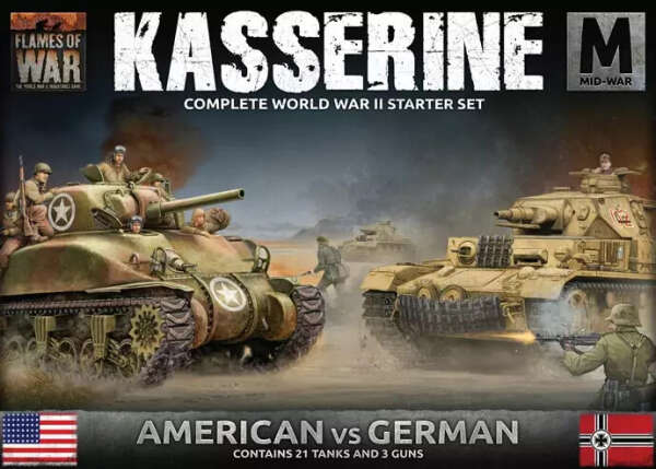 Модель Kasserine Starter Set (MW US vs Germany) (15mm)