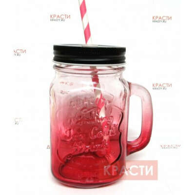 Кружка-банка «Mason Jar»