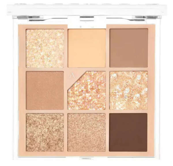UNLEASHIA GLITTERPEDIA akių šešėlių paletė (2 All of Brown)