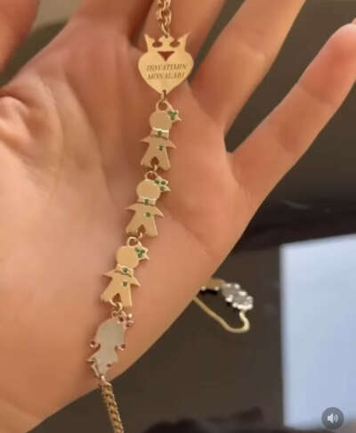 Семейный браслет из золота