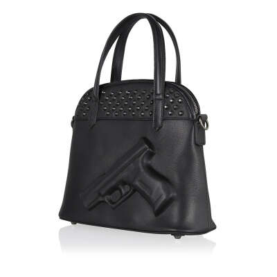 "Guardian Angel" leather bag by Vlieger & Vandam