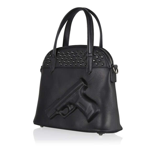 "Guardian Angel" leather bag by Vlieger & Vandam