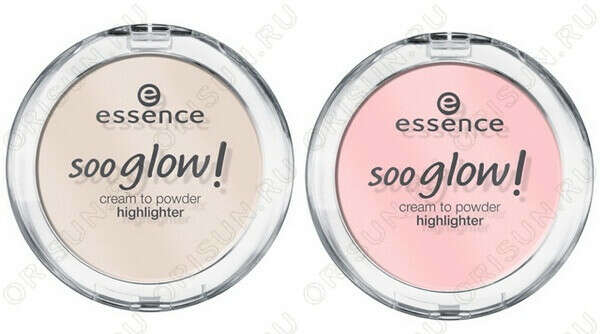 Кремовые хайлайтеры soo glow! cream to powder с мерцанием