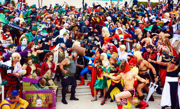 Посетить Comic Con в России, США и Великобритании