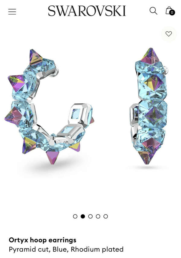 Swarovski earrings