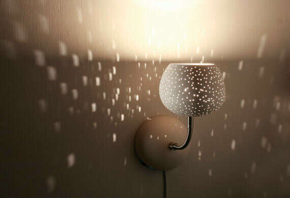 Wall Lamp: Plug In Clay-light Sconce with touch dimmer On Sale 20% Off