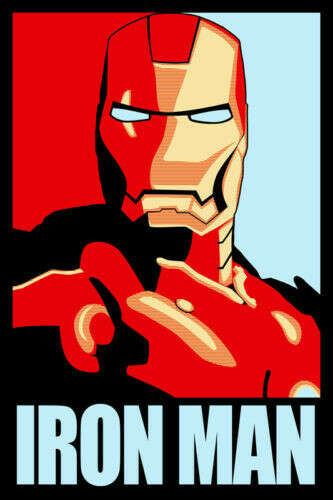 Poster IRON MAN 2 Marvel - SHEPARD ART Limited Edition