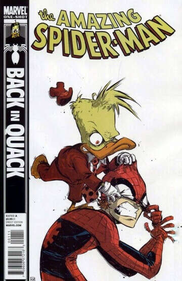 AMAZING SPIDER-MAN BACK IN QUACK #1