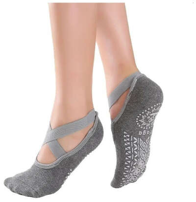 Носки для йоги Yoga Socks нескользящие, размер 35-39