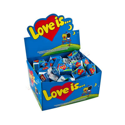 Блок жвачек Love is