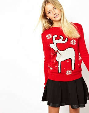 Джемпер с северным оленем ASOS Christmas