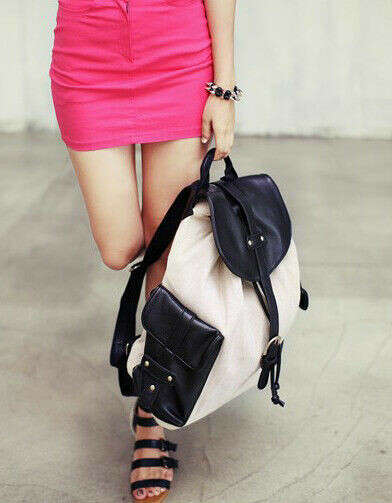 TWO TONE BACKPACK
