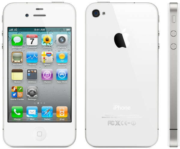 Apple iPhone 4S 16GB (White)
