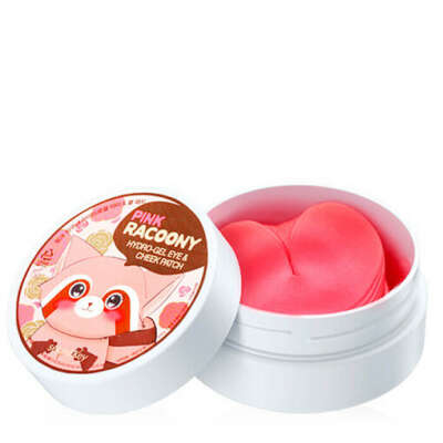 Патчи для глаз и скул SECRET KEY Pink Racoony Hydro-Gel Eye & Cheek Patch