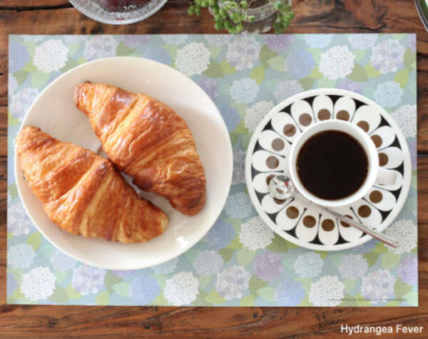 12pcs Pattern Paper Table Mat