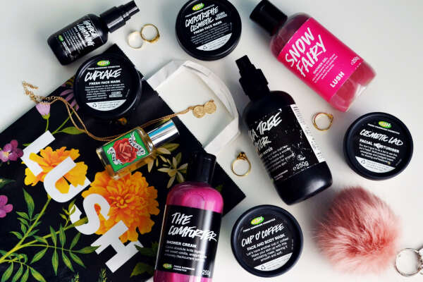 Lush cosmetics