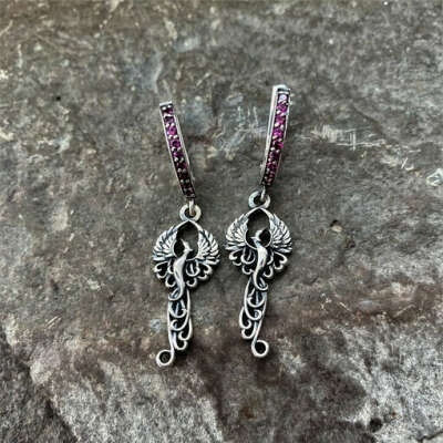 Серьги "Феникс"