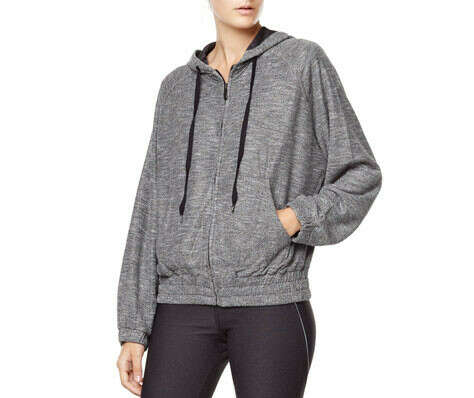 OYSHO. Sudadera jaspeada capucha