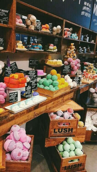 Lush бомбочки