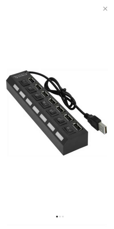 Hub USB с длинным проводом