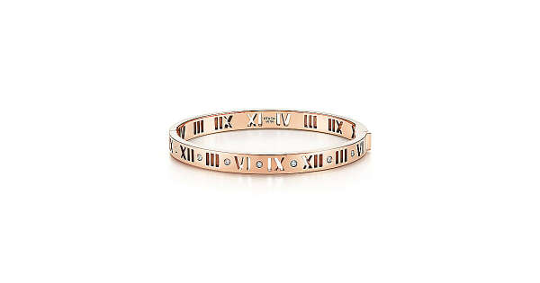 Браслет Tiffany & Co из розового золота с бриллиантами