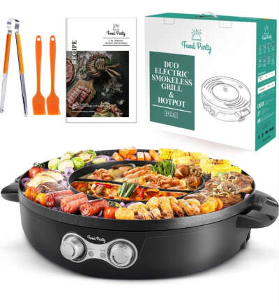 Korean BBQ hot pot