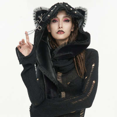 Шапка-шарф Dark Neko