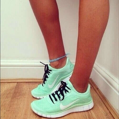 Бирюзовые Nike free