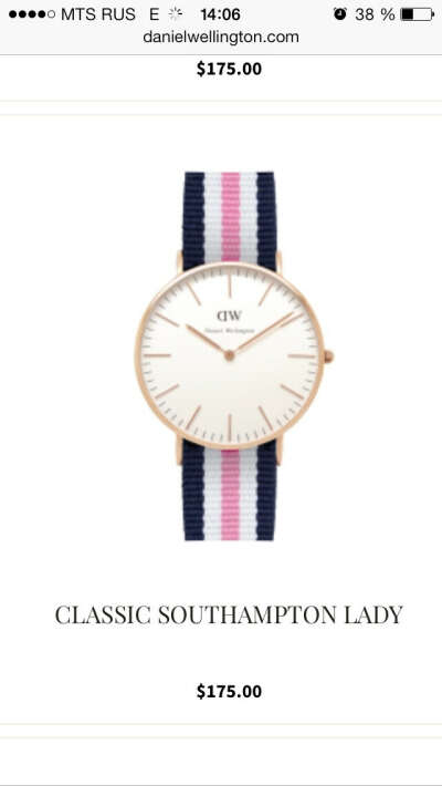 Часы Daniel Wellington