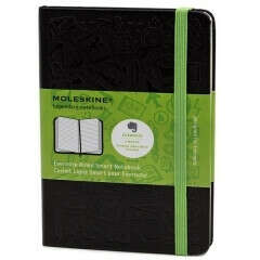 Записная книжка Moleskine Evernote (в линейку), Pocket (9 х 14см), черный