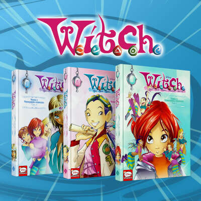 Комплект комиксов "W.I.T.C.H. Чародейки. Двенадцать порталов. Тома 1-3"