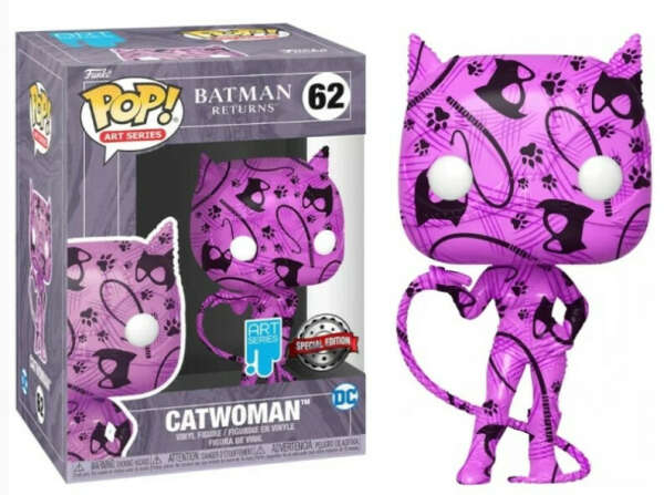 Funko Pop! Art Series Dc Comics Batman Catwoman 62 ExclusivoFunko Pop! Art Series Dc Comics Batman Catwoman 62 Exclusivo