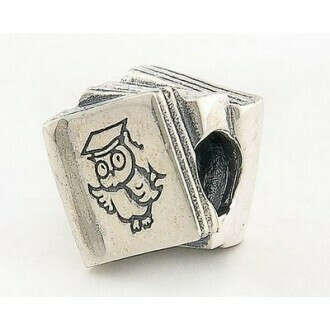 Bird Dr. Book Charm 925 Sterling Silver Pandora Compatible | Soufeel