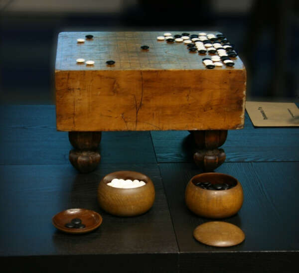 An ancient Japanese goban